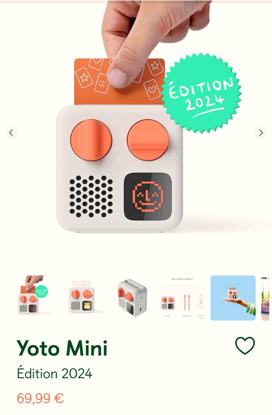 Yoto - Pack Les Couleurs sont Un Jeu - 8 Cartes Audio pour Enfant en français à écouter