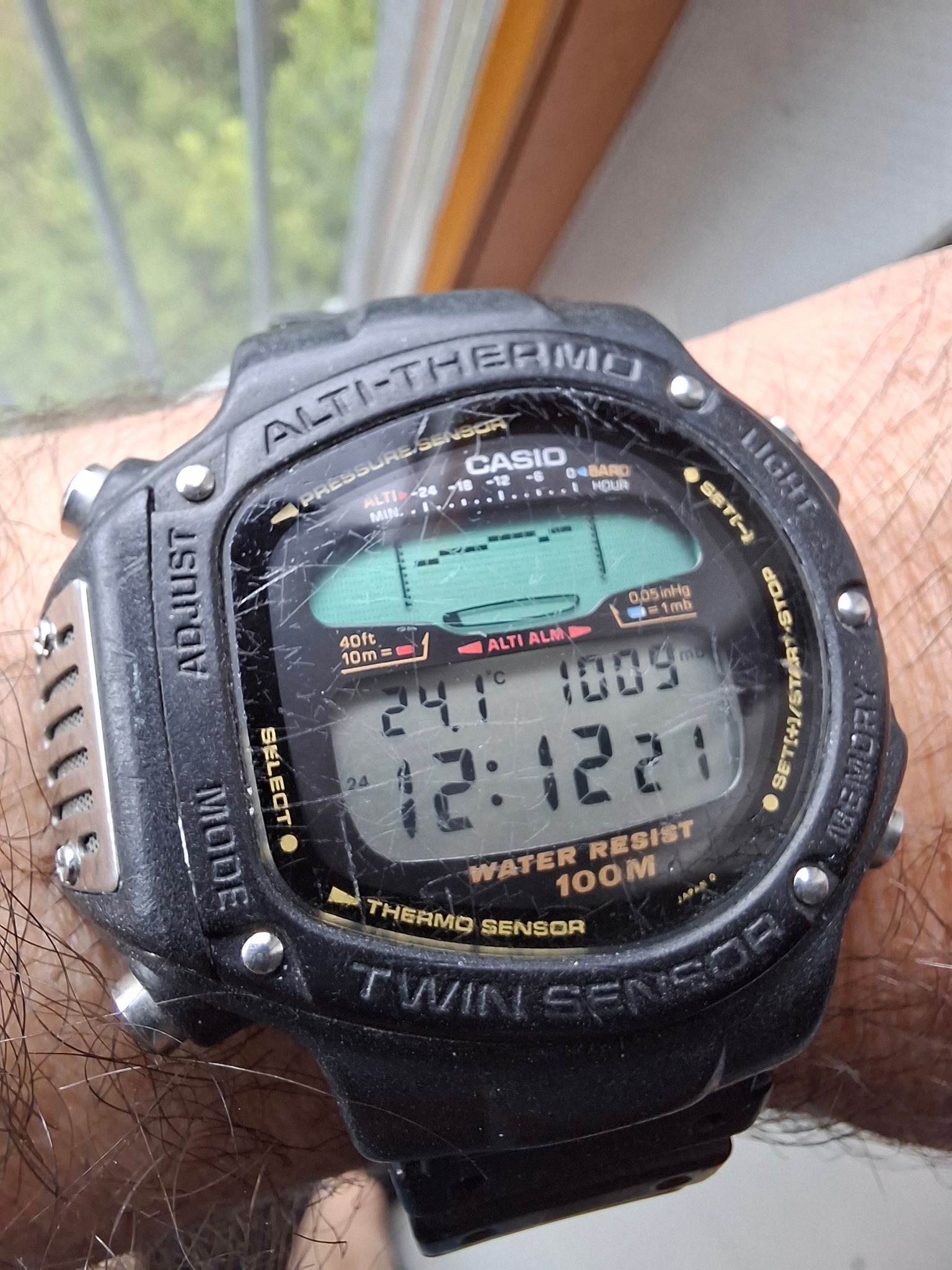 Alt 6000 after 34 years still running! ALTI-THERIME SENSOR CASIO 