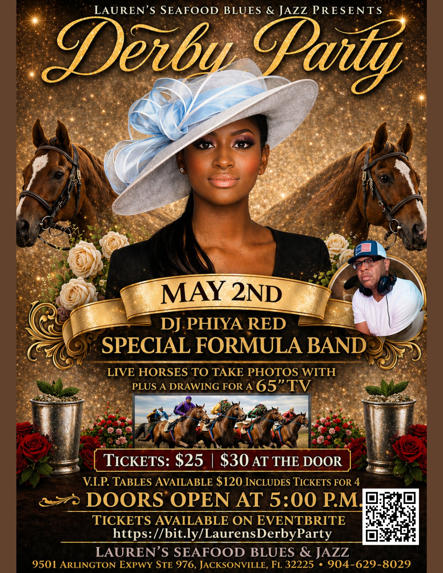 SAVE THE DATE!! MAY 2nd 2026. DERBY PARTY!!!