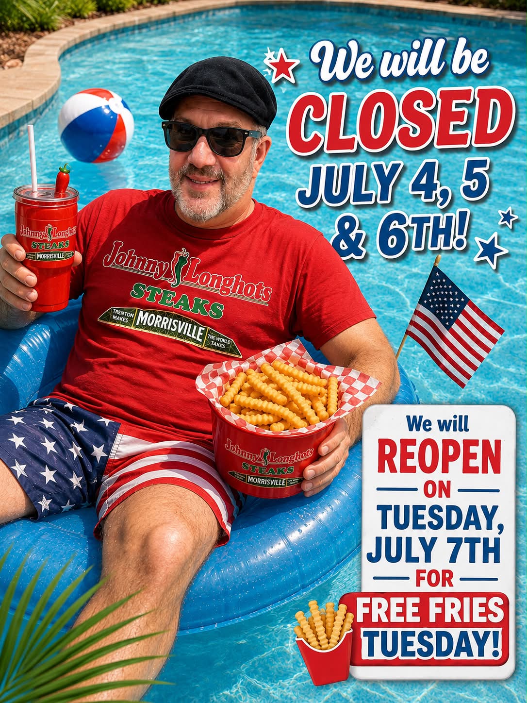 Johnny's - 7/21@yページ Johnny Longhots Steaks-Morrisville | Morrisville PA