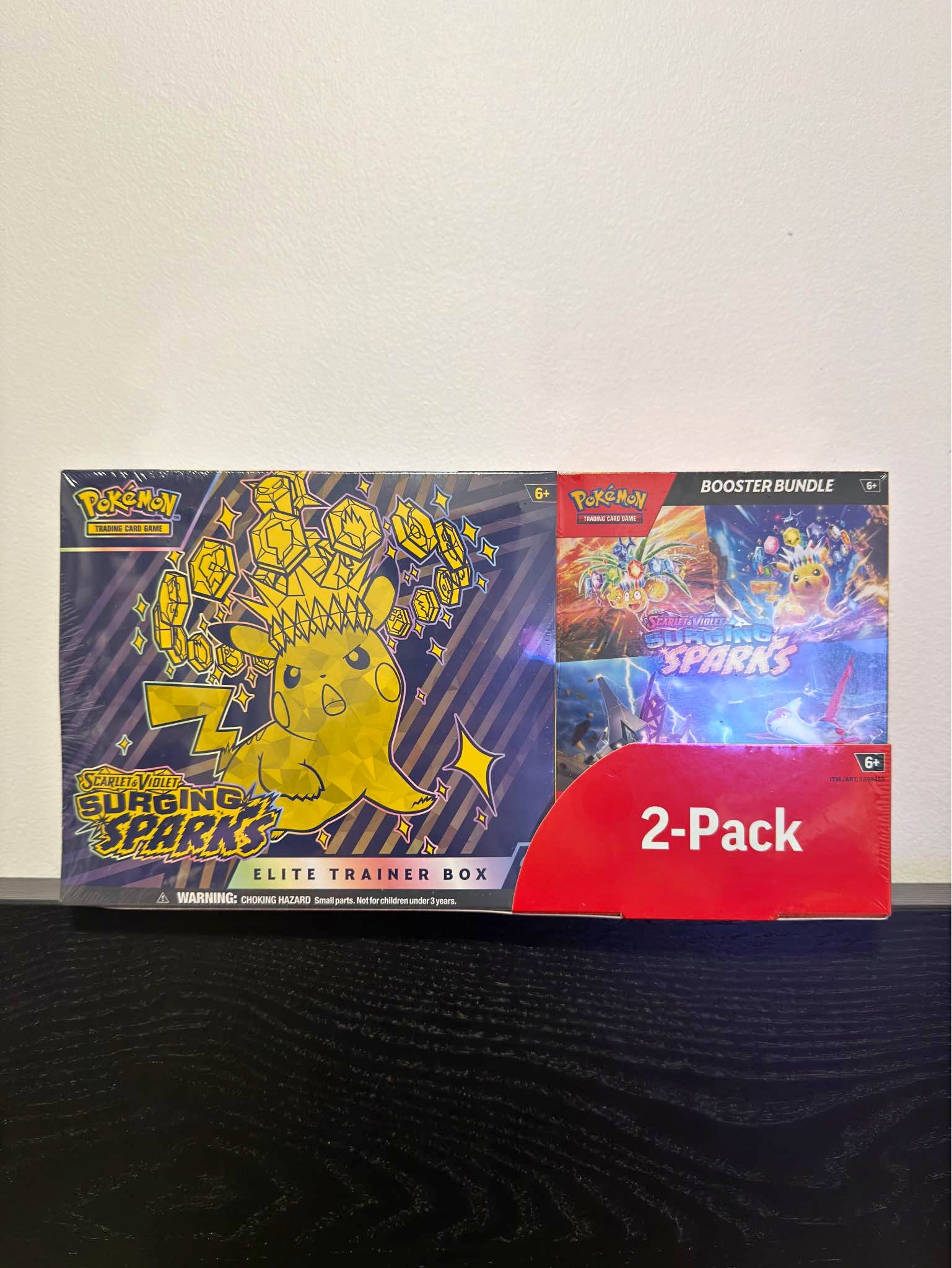 pokemon sparkling surge booster pack Pokémon TCG: Scarlet & Violet With the power of a Stellar Tera Pokémon ex SURGING SPARKS