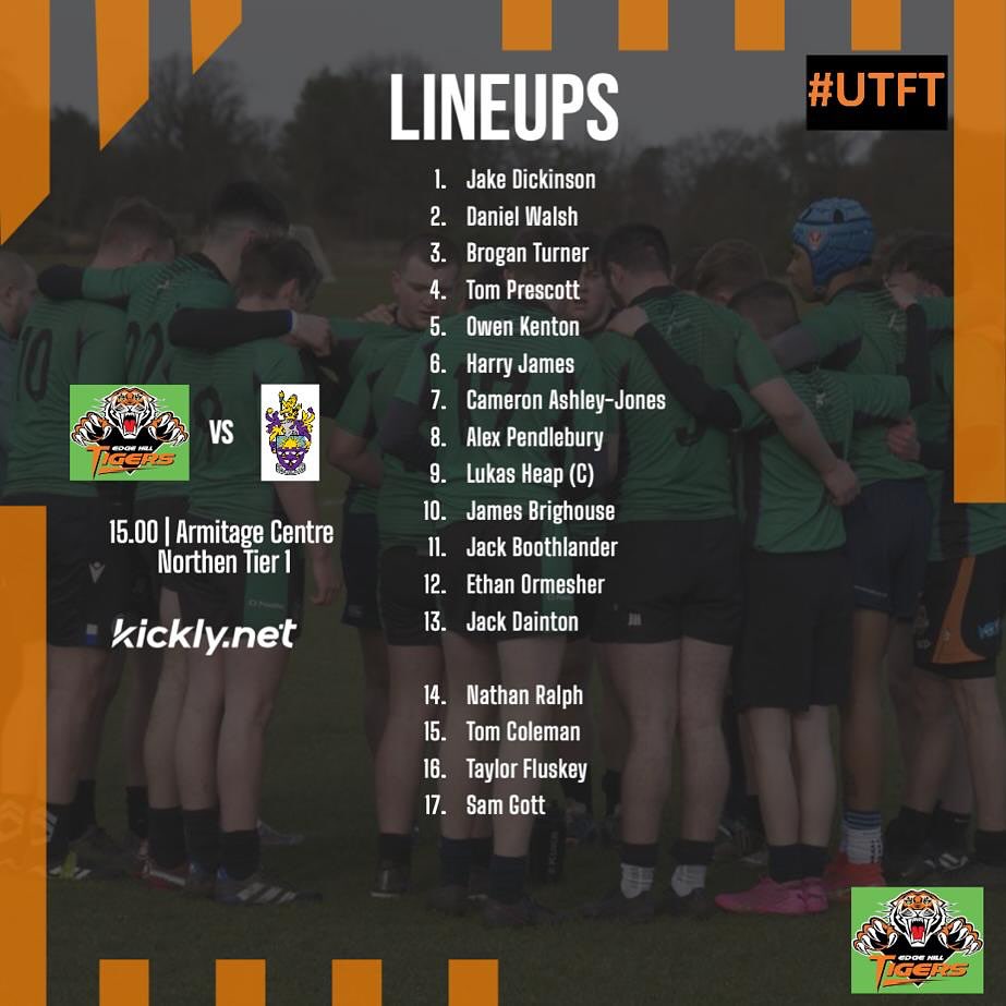 Edge Hill University Rugby League Team | Ormskirk
