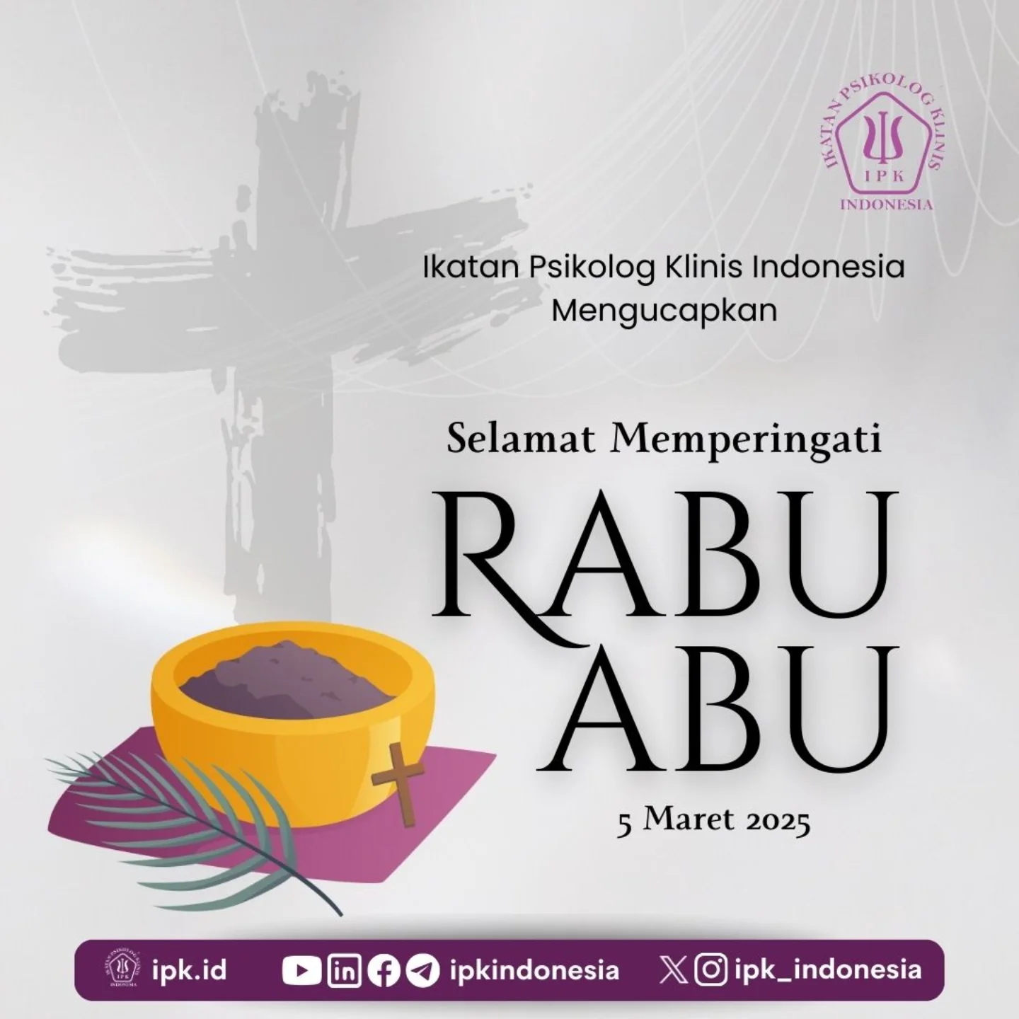 Ikatan - Keluarga besar IPK Indonesia mengucapkan Selamat memasuki masa ...