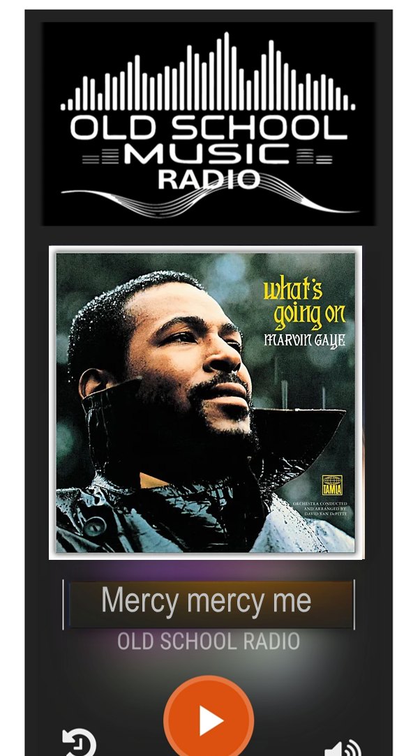 Mercy, mercy me by the legendary Marvin Gaye playing on Old School