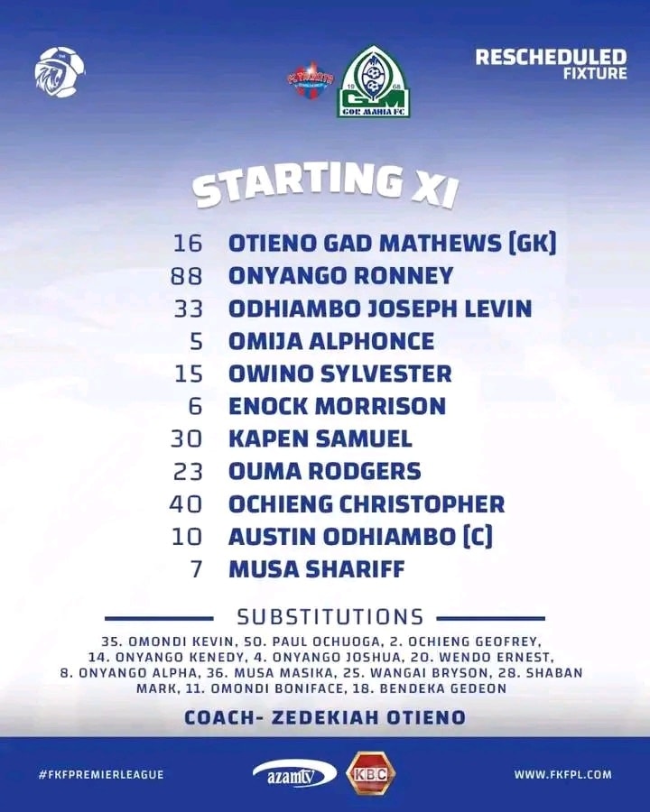 Gor Mahia Ongata Rongai Shell Branch - 🟢 𝐒𝐓𝐀𝐑𝐓𝐈𝐍𝐆 𝐗𝐈 𝐀𝐆𝐀𝐈𝐍𝐒𝐓 𝐓𝐀𝐋𝐀𝐍𝐓𝐀 ...