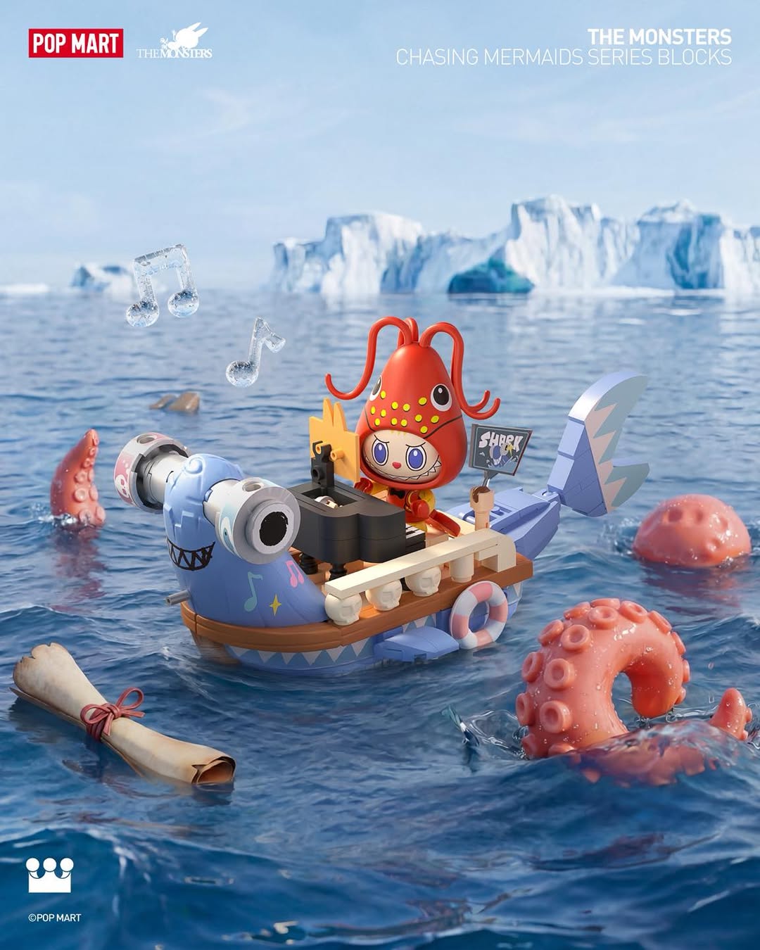 THE MONSTERS CHASING MERMAIDS SERIES BLOCKS All hands on deck, the