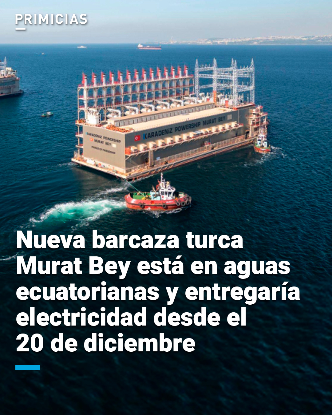 Primicias - La barcaza Murat Bey salió de Turquía en... | Facebook