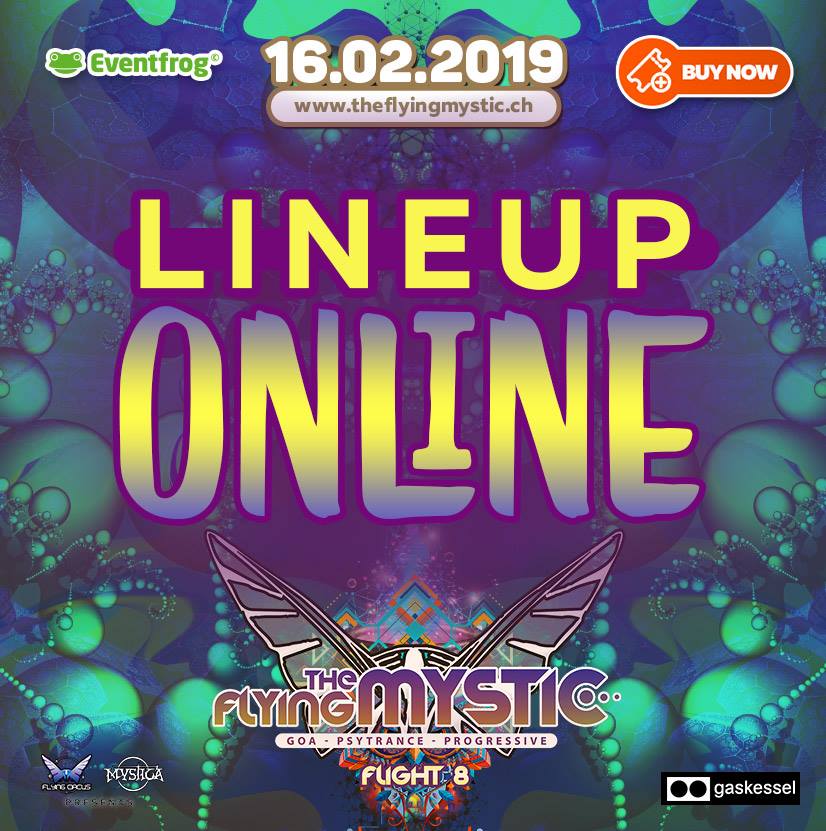 💥 NEWS 💥 the LineUp is updated from... - The Flying Mystic | Facebook