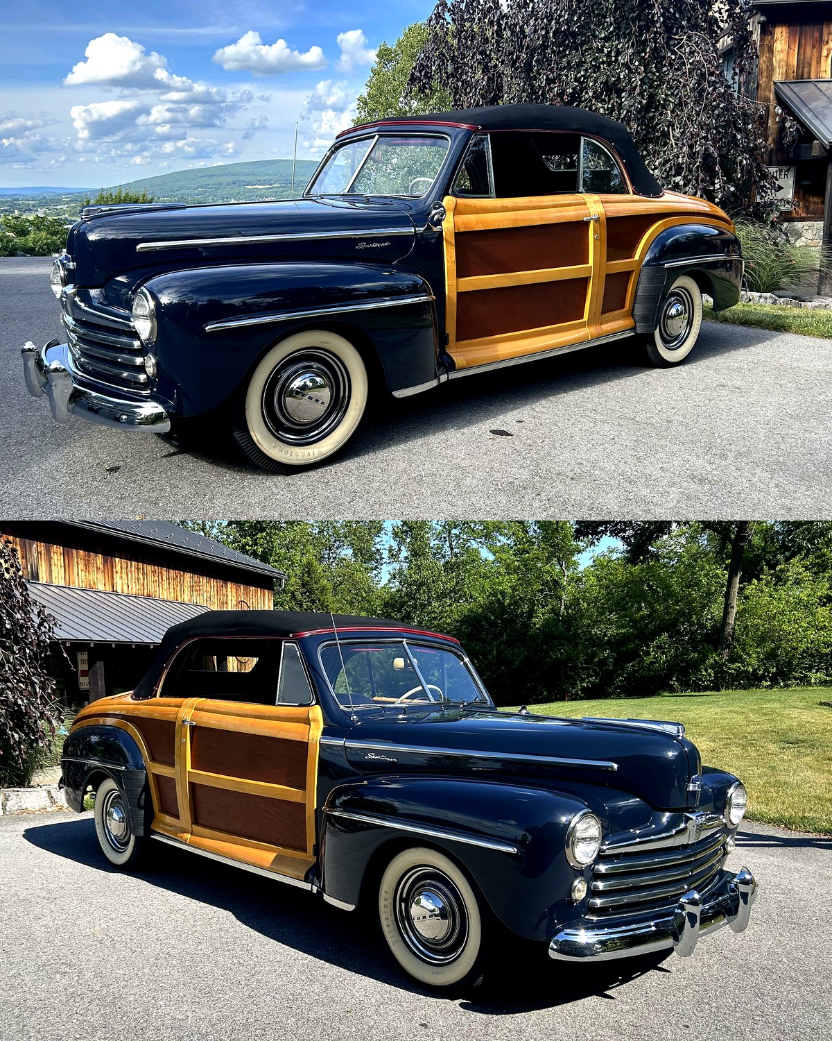 1947 Ford Super DeLuxe Sportsman Convertible The 1947 Ford Super