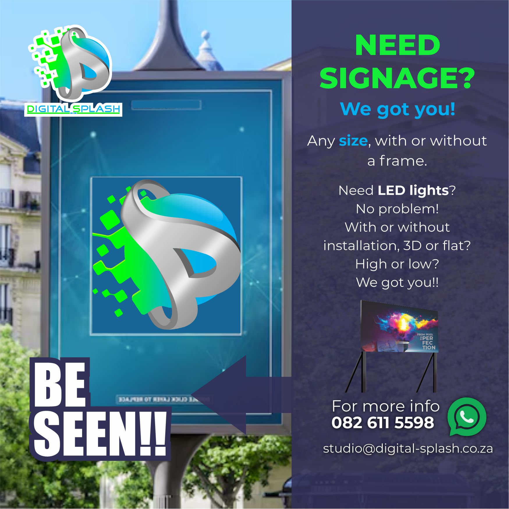 Digital Splash - 🚀 Signage that pops? Look no further!...
