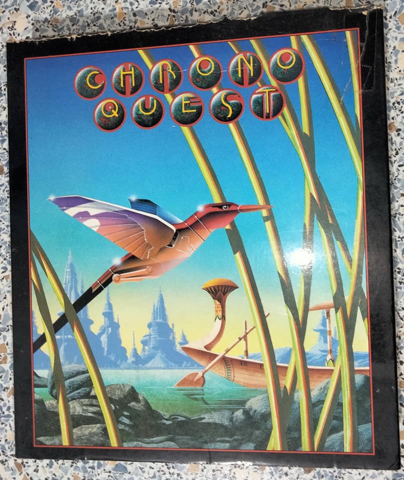 Amiga games Chrono Quest and Atomino