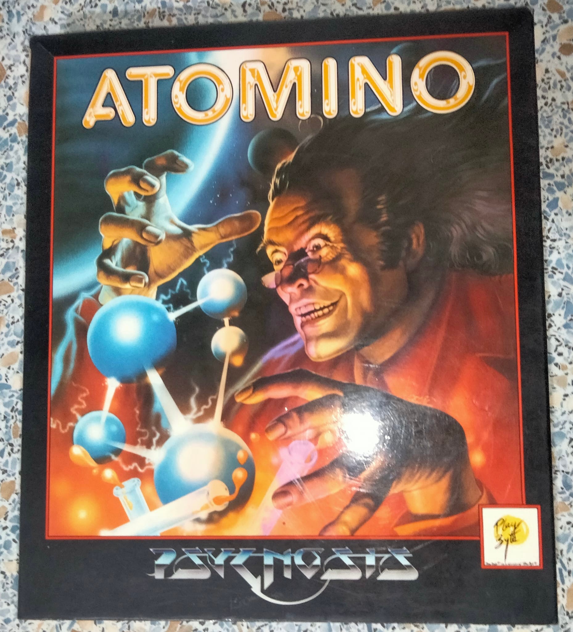 Amiga games Chrono Quest and Atomino