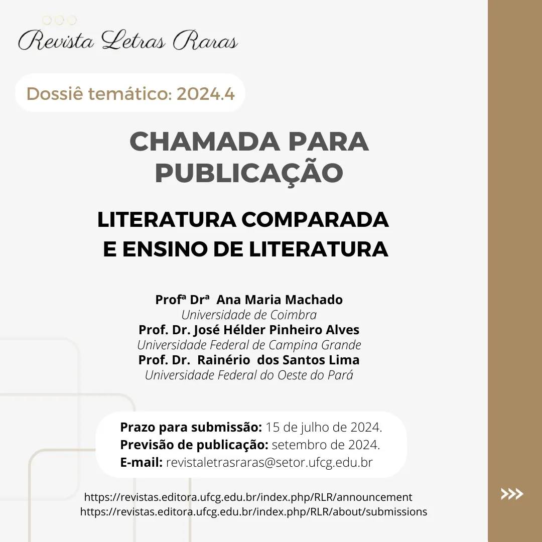 Revista Letras Raras