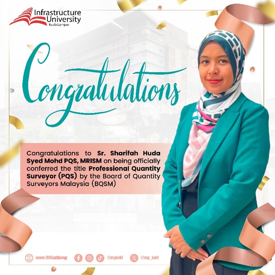 congratulatio-iukl-infrastructure-university-kuala-lumpur-facebook