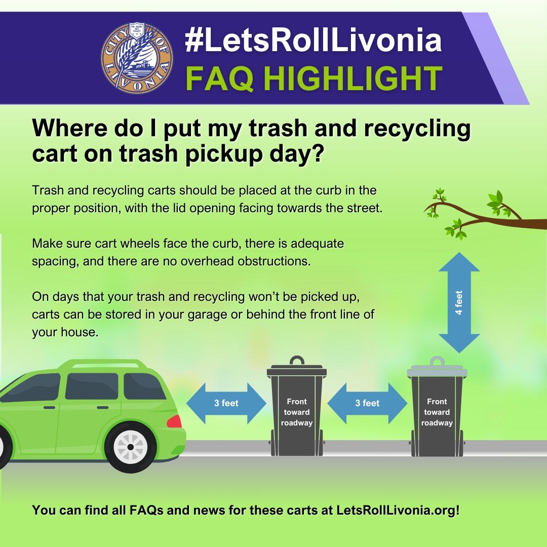 As more and more trash and recycling... - Livonia Community