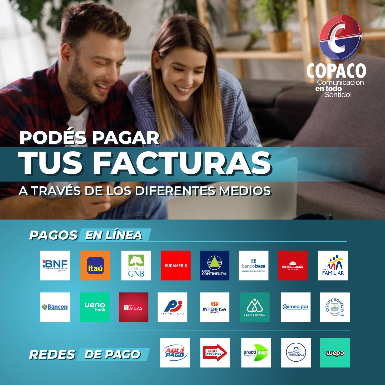 COPACO - 📲 ¡Paga tus facturas de manera fácil y rápida! 💳 Conoce todas ...