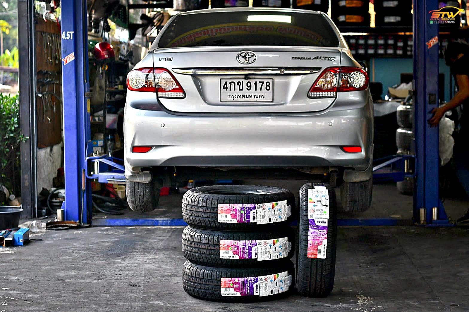 TOYOTA ALTIS #เปลี่ยนยางใหม่... - บจก.ทรัพย์ทวีเจริญยางยนต์ | Facebook
