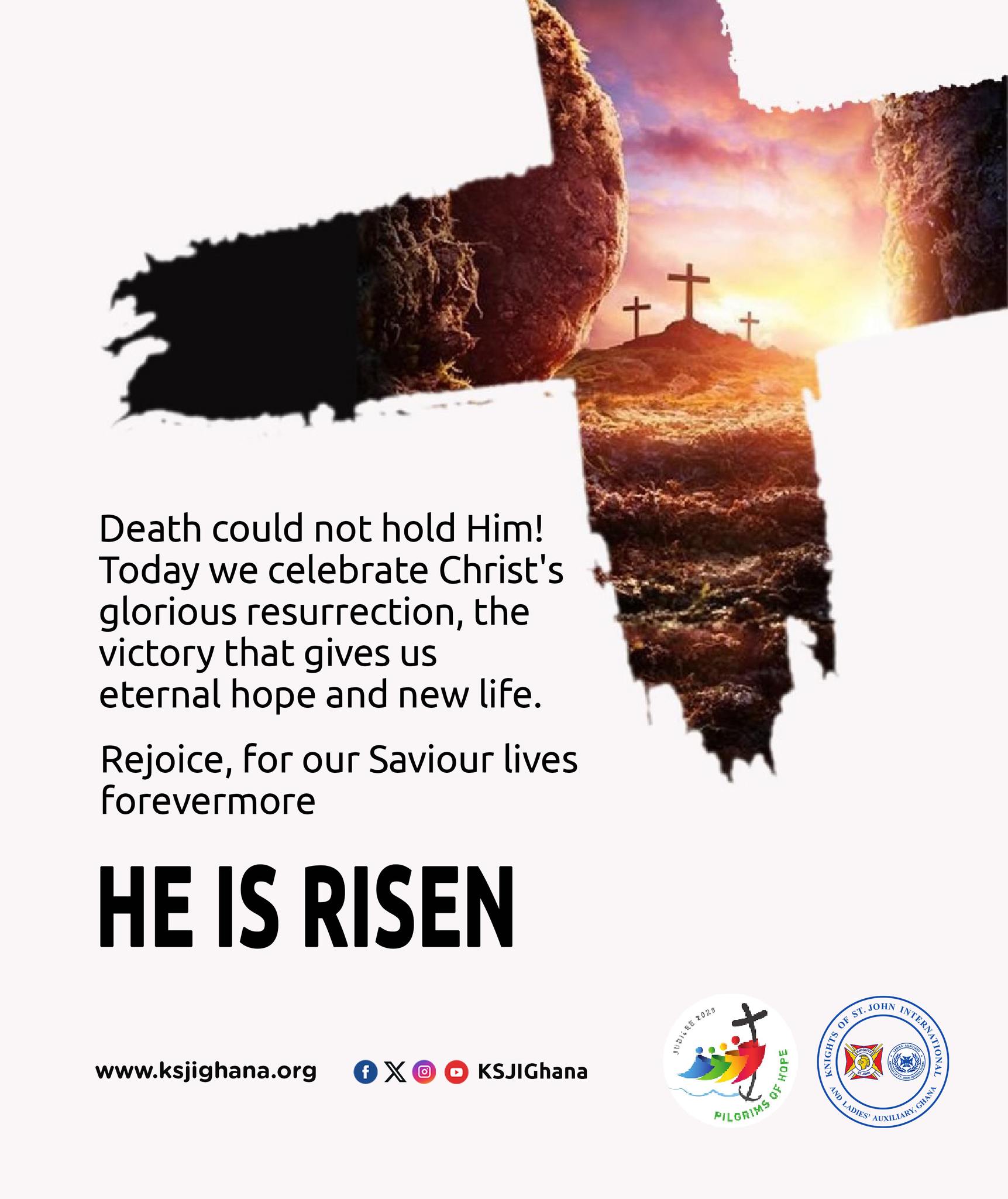 HE IS RISEN INDEED! Today, the empty tomb proclaims our greatest joy ...