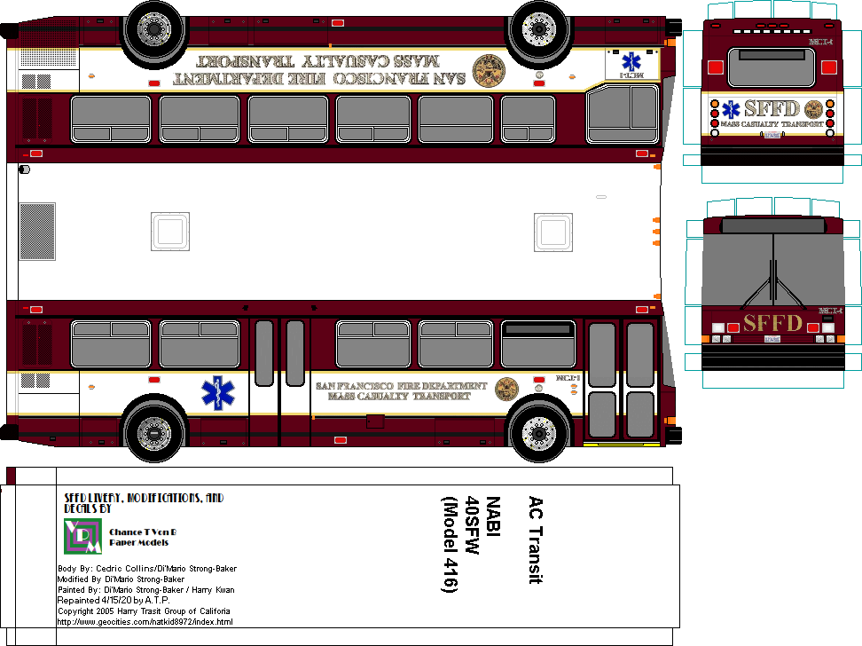Printable Paper transit - some... - Bay Area Scale Models