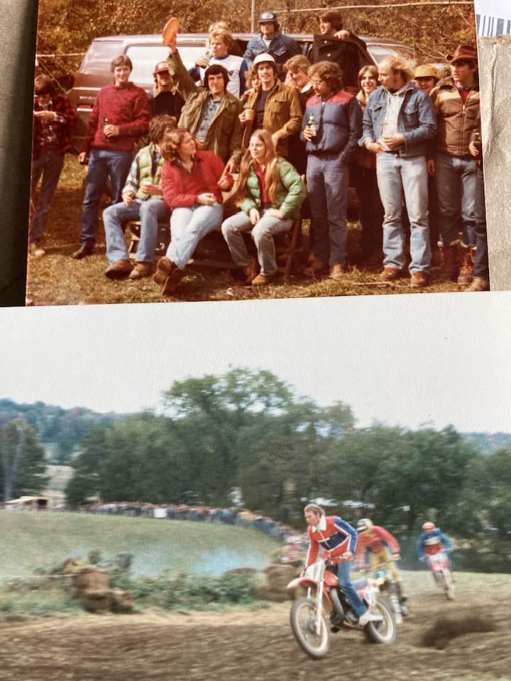 Klassik Motocross & Enduro | Roger @ DILLA letting people know who he ...