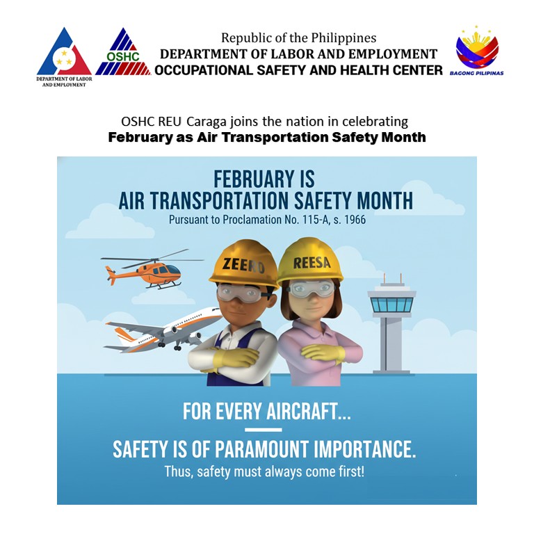 OSHC-REU - Did you know February is Air Transportation Safety Month ...