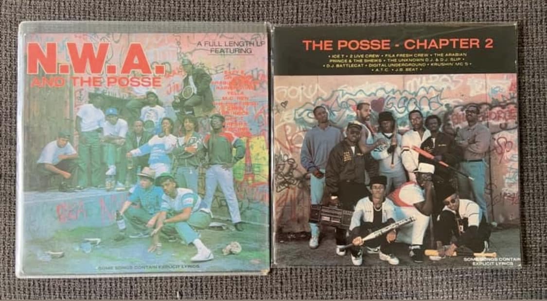 NWA and the Posse old school hip hop compilations