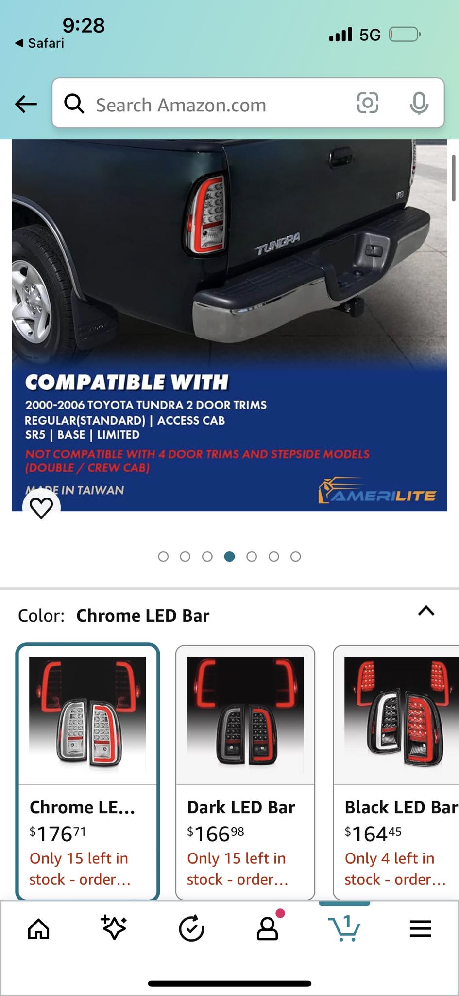 has anyone bought the RGB tail lights off amazon yet?