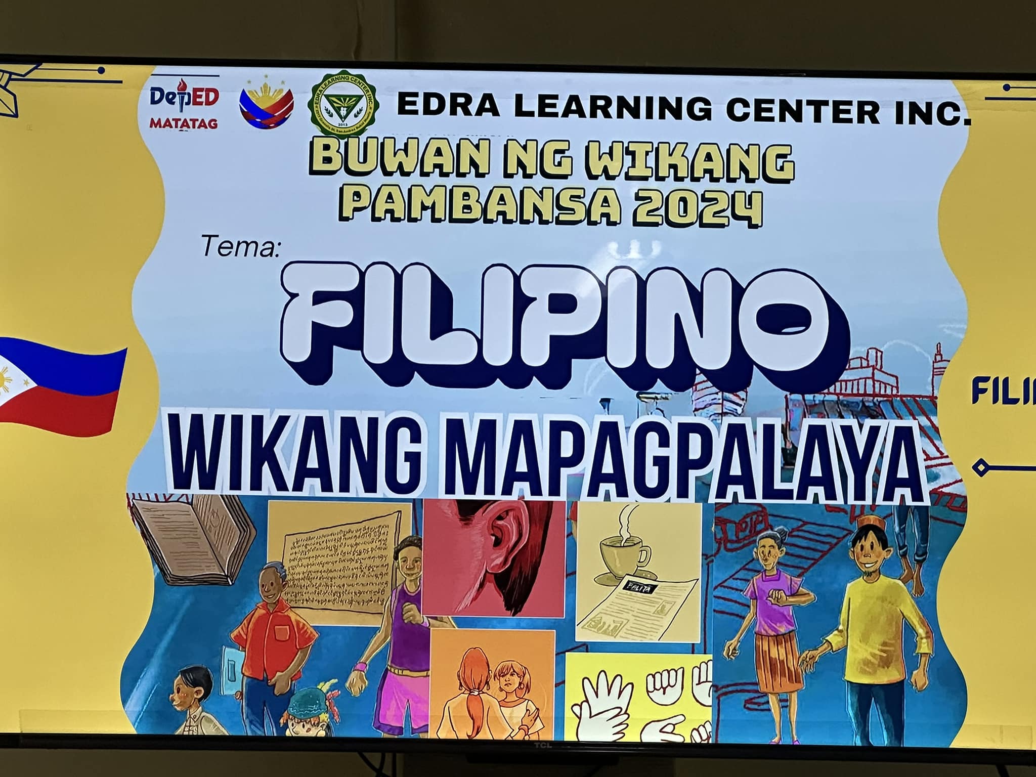 Buwan ng Wika sa ELC - Edra Learning Center | Facebook