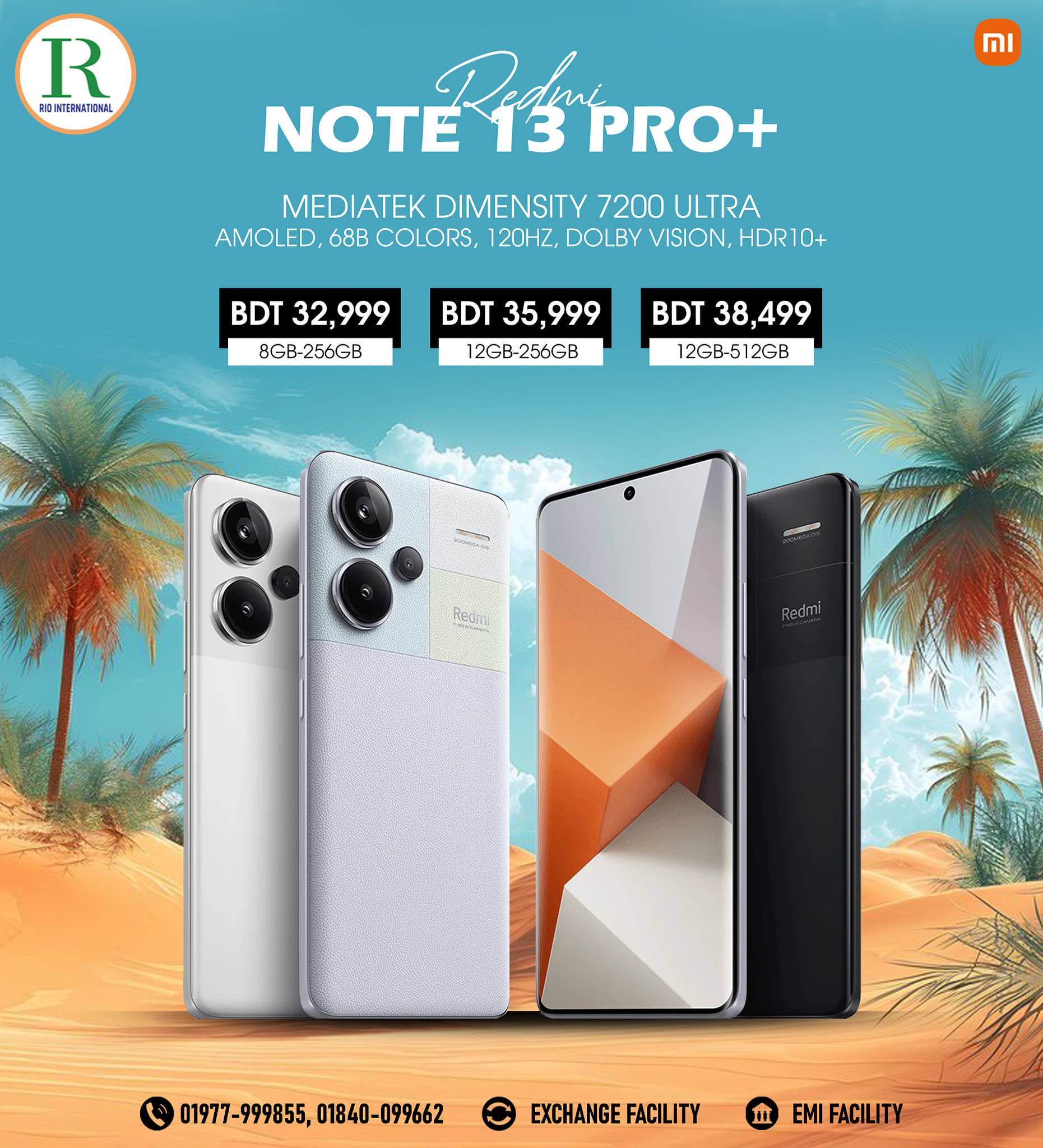 Rio - Redmi Note 13 Pro+ | Captivating design with impressive ...