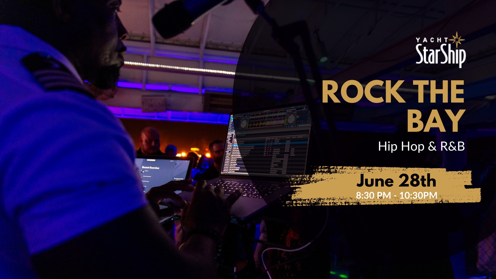 Hip Hop & R&B Music Night - Dinner Dance Party on a Yacht
