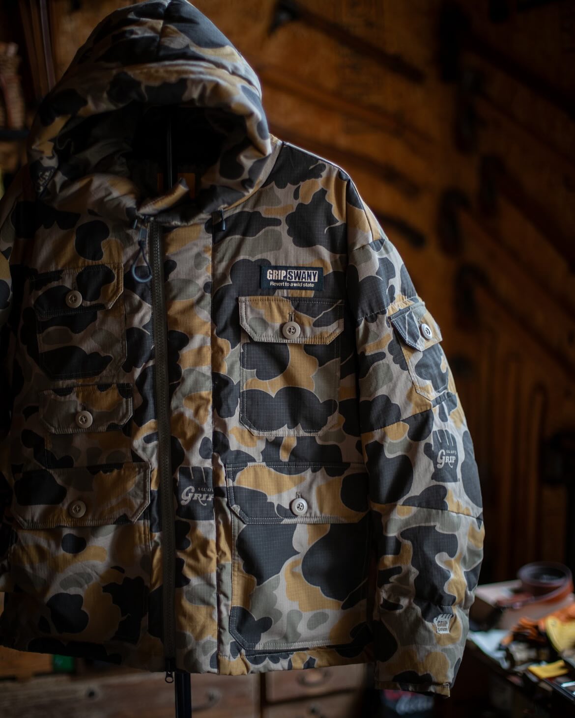 GRIP SWANY®︎ 【GSJ-96】 GS DOWN JACKET 6.0 上質なダウンと高密度 
