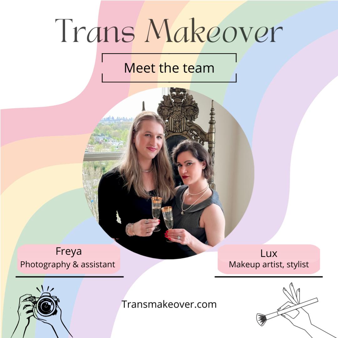 Trans Makeover - Meet the team ️ #transmakeover...