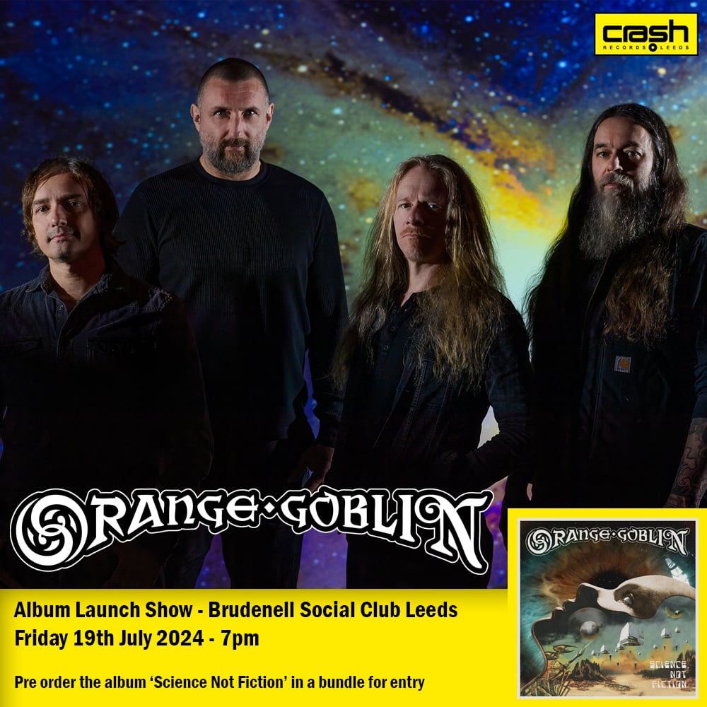 ORANGE GOBLIN X SIGNATURE BREW ALBUM & BEER LAUNCH! THURSDAY 18TH