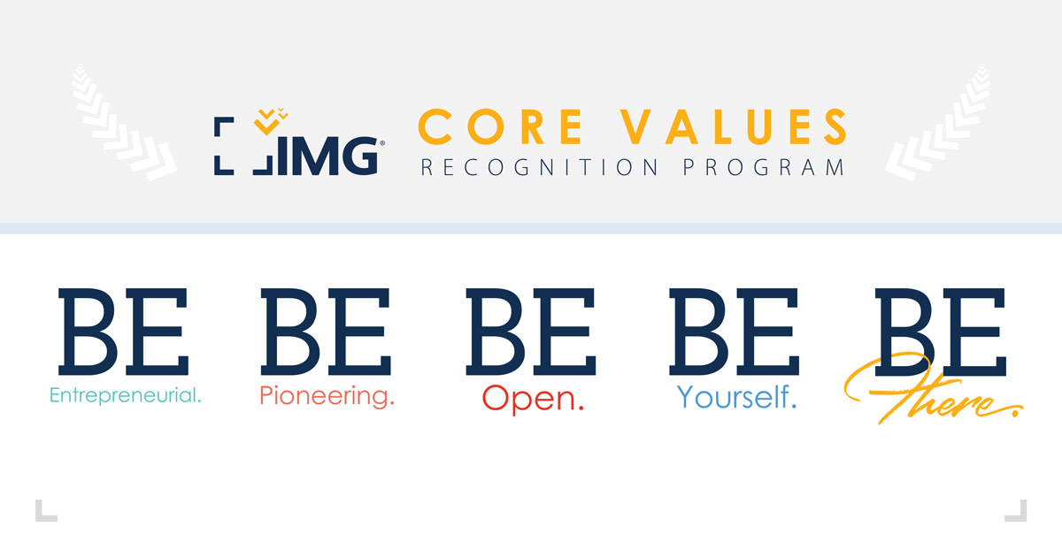 IMG - The Core Values Recognition program is designed to celebrate and ...