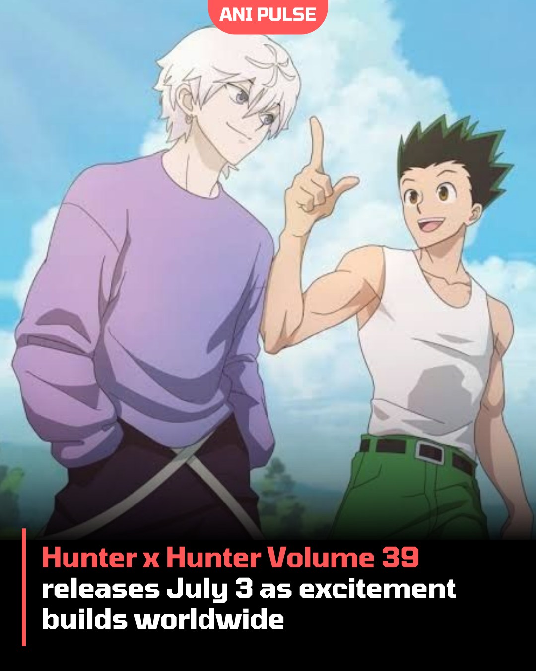 Hunter x Hunter Volume 39 is officially scheduled to release on