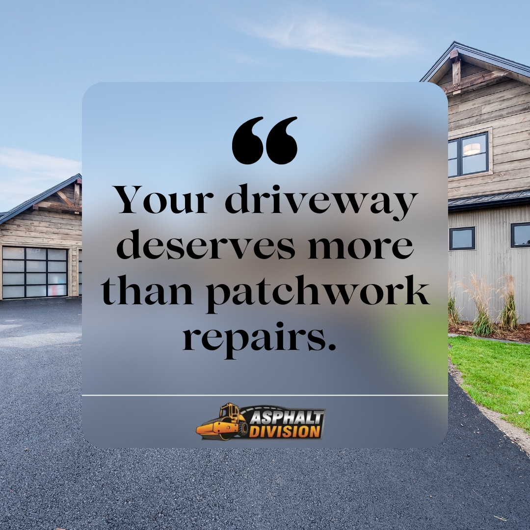 Asphalt Division - Your driveway is more than just a place to park—it’s ...