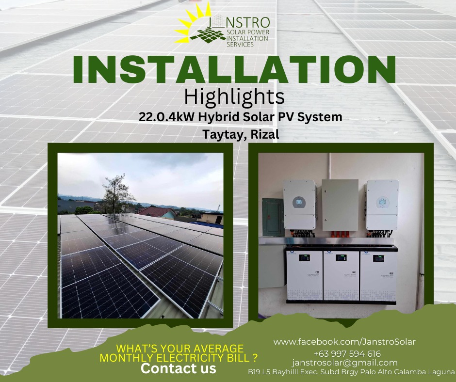 Janstro Solar | Calamba