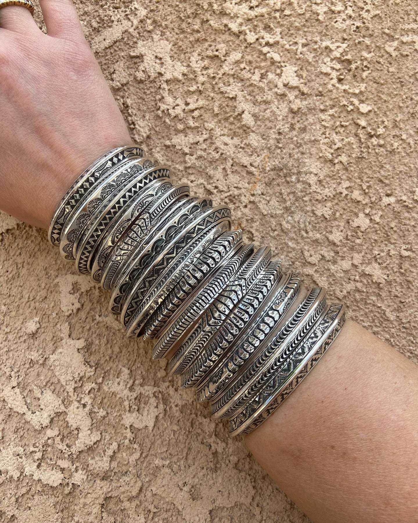 R A N D Y S E C A T E R O #Navajo silversmith Randy Secatero 