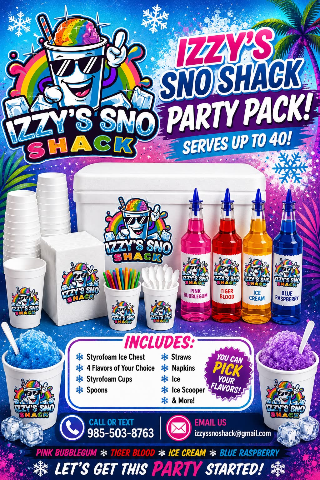 Izzy's Sno Shack | Mandeville LA