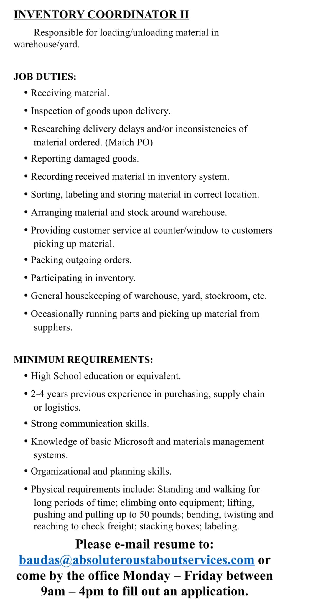 Absolute Roustabout Services, LLC | Midland TX