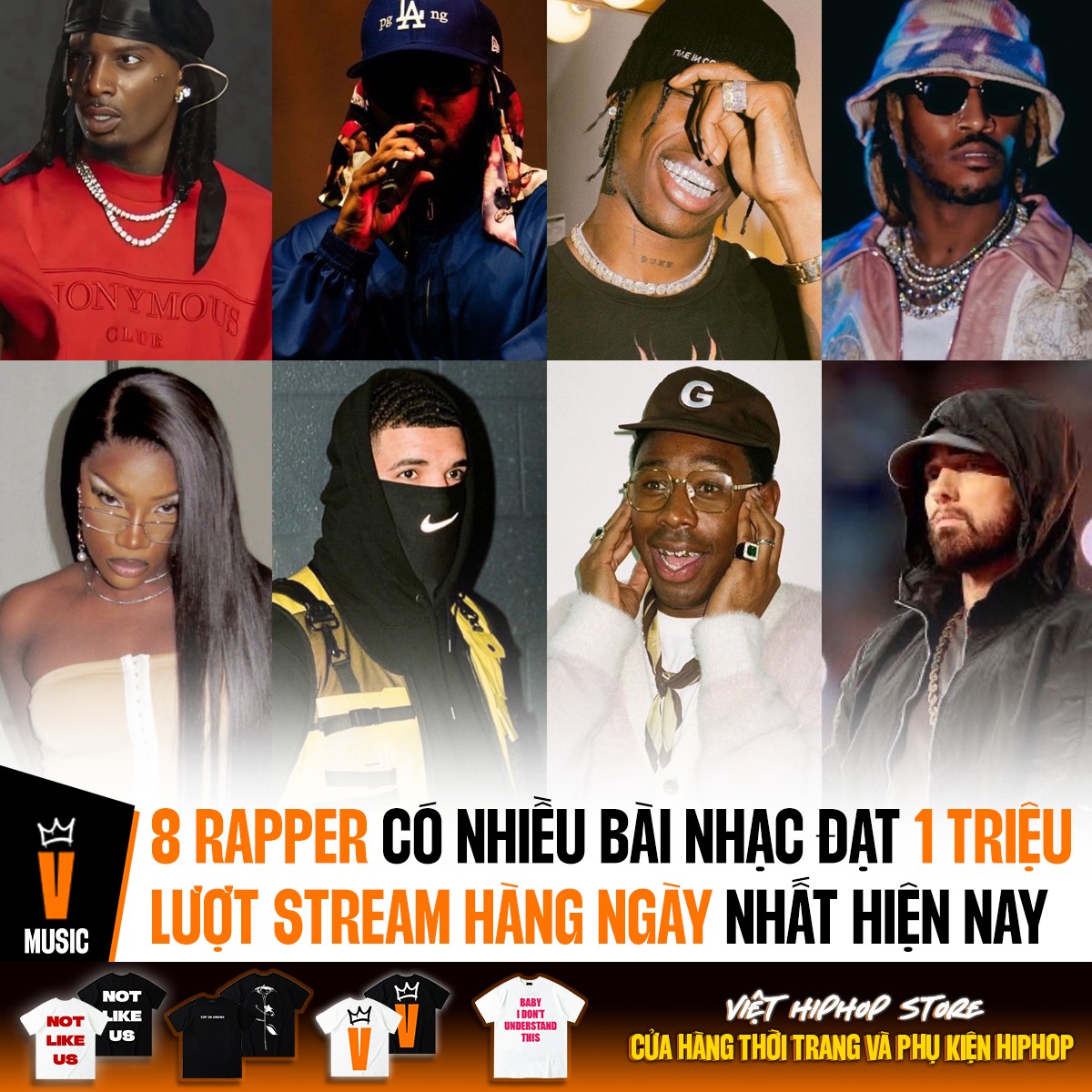 🔥🔊 Những rapper có nhiều bài nhạc hiện... - Việt Hiphop Music | Facebook