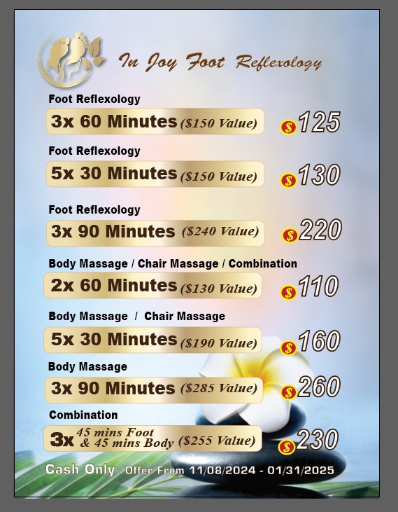 In Joy Foot Reflexology | Spring Lake NJ