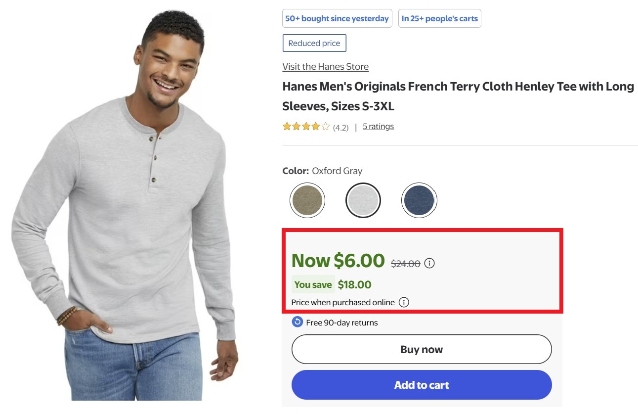 Omg!! Sizes S,L, XL & XXL ARE ONLY $8.xx For This Mens Name Brand