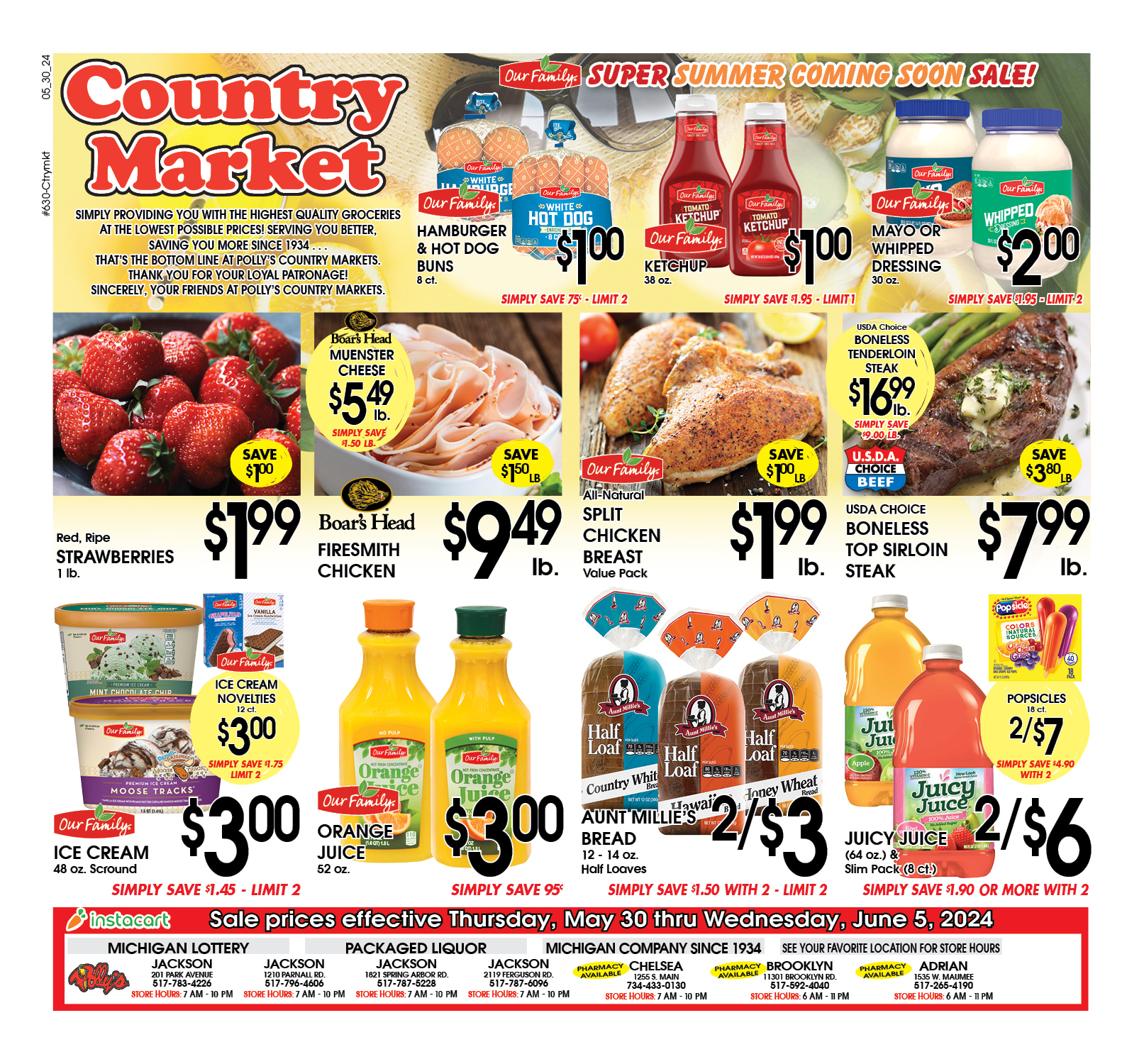 🛒 Weekly Grocery Ad Now Live! 🛒... - Polly's Country Markets