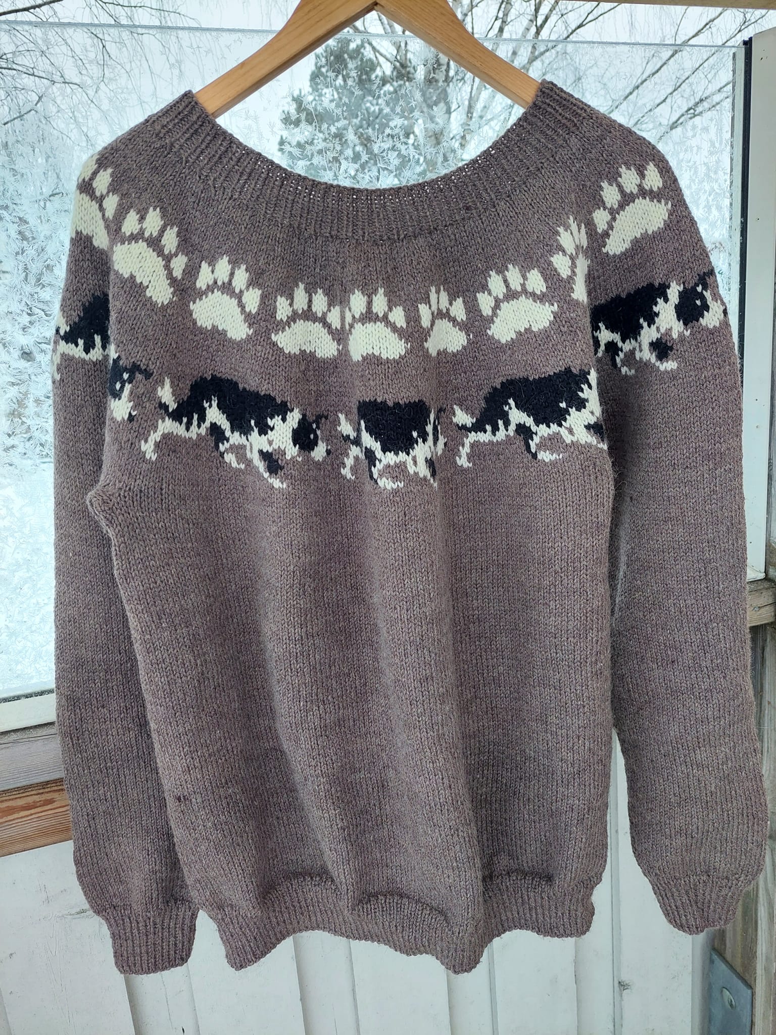 How to find the Border Collie Shirt-Tail Sweater knitting pattern 