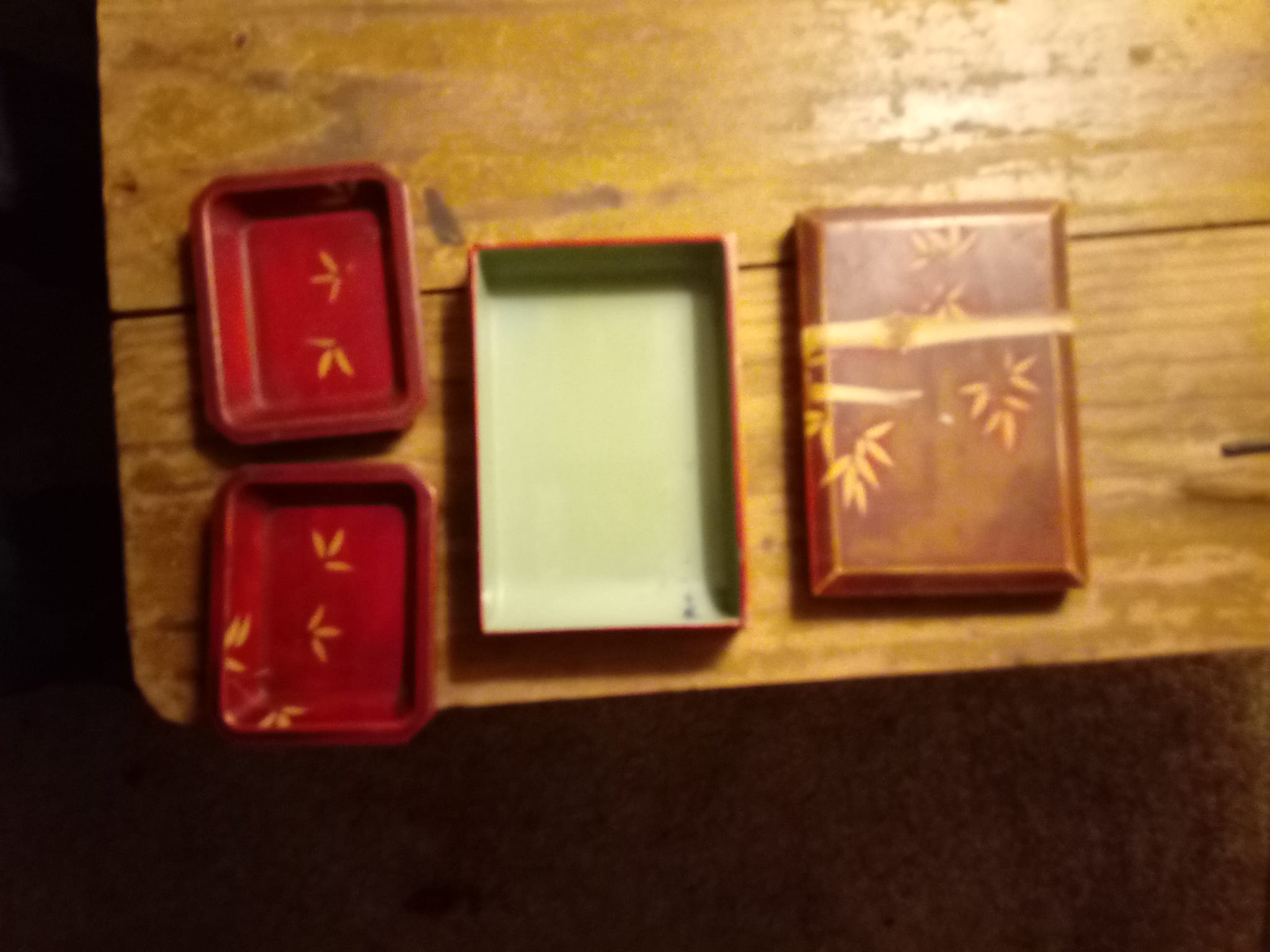 What is the value of a Maruni made in Occupied Japan box?