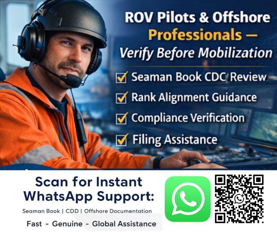 The ROV career... - Seaman Book for Oil and Gas Positions | Facebook