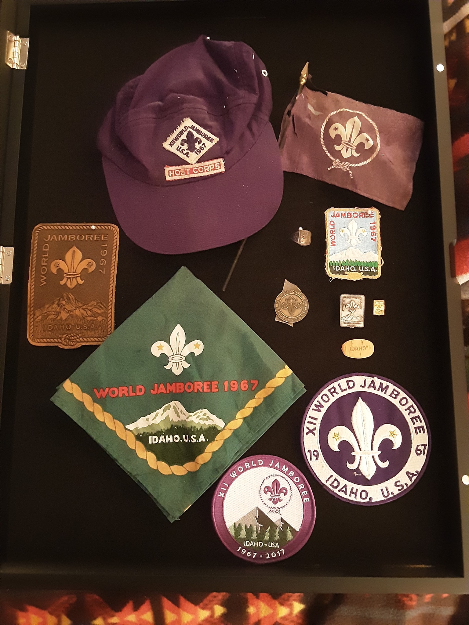 I thought I'd repost this shot of some my Boy Scout memorabilia.