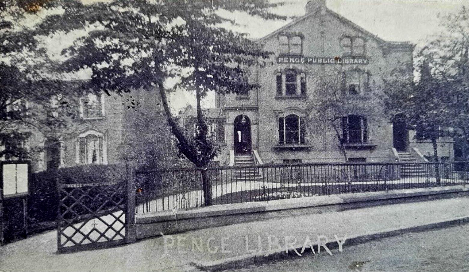 Bromley - Anerley / Penge Library as was, many moons ago. #pengehistory ...