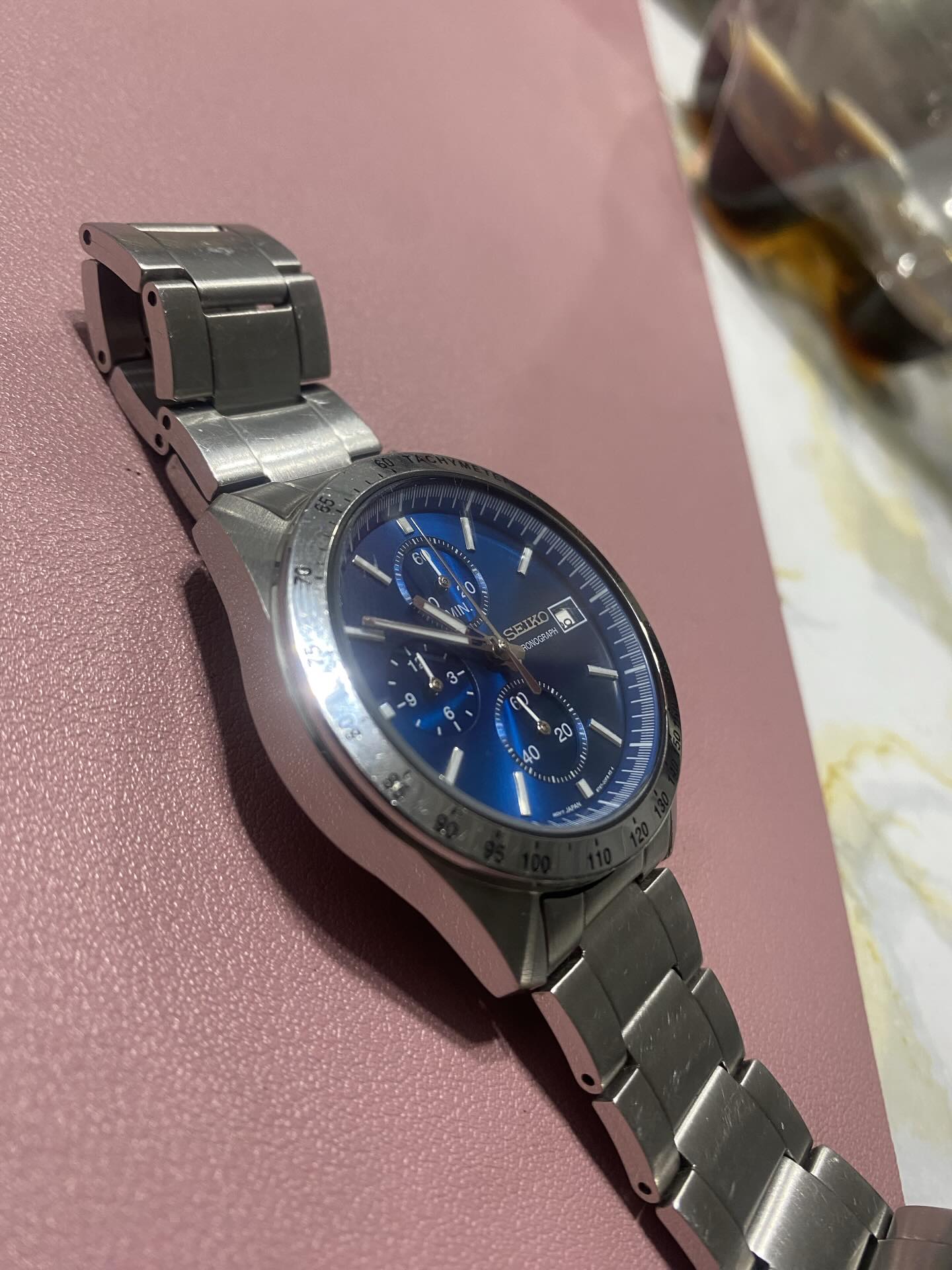 Seiko SBTR023 Chronograph Tachymeter for Sale - 8.5k, Hairline 
